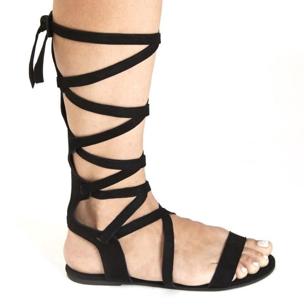 MATISSE Lace Up Gladiator Sandal